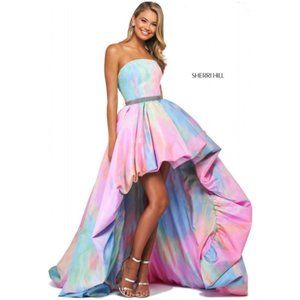 Sheri Hill Multi-Color Prom Dress